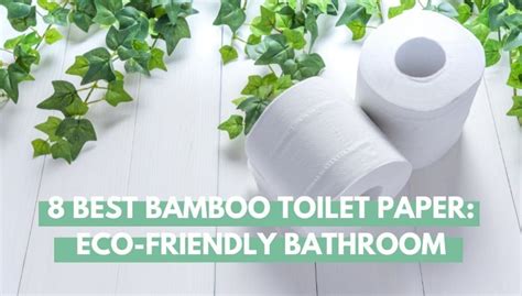 8 Best Bamboo Toilet Paper: Eco-Friendly Bathroom - Eco Peanut