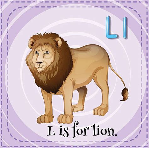 L is for Lion = Löwe Cartoon Baby Animals, L Is For Lion, Lettering Alphabet, Alphabet Letters ...