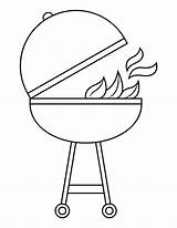 Bbq Coloring Pages sketch template