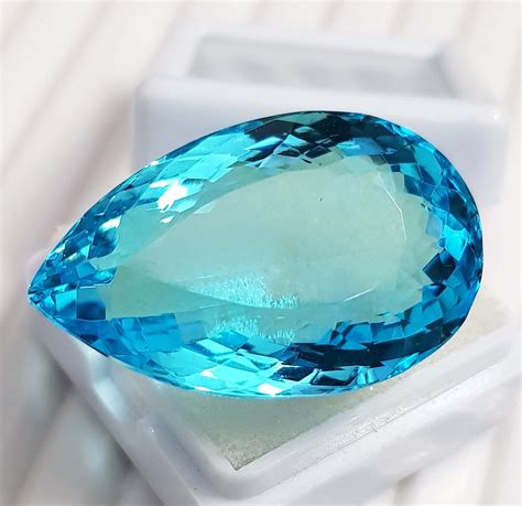 51.90 Ct Sky Blue Color Aquamarine Gemstone Top Quality - Etsy