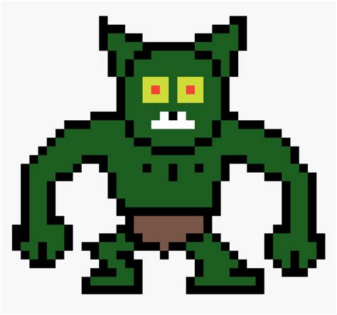 Transparent Green Goblin Png - Ac Dc Pixel Art, Png Download , Transparent Png Image - PNGitem