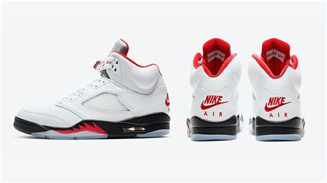 RELEASE REMINDER: the Air Jordan 5 'Fire Red' drops this weekend ...