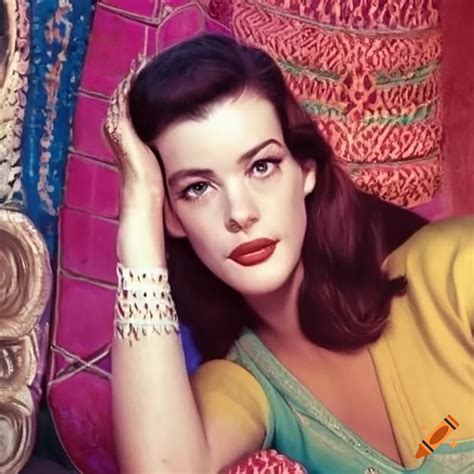 Liv tyler in a moroccan marketplace on Craiyon