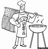 Bbq Food Coloring Pages  Page sketch template