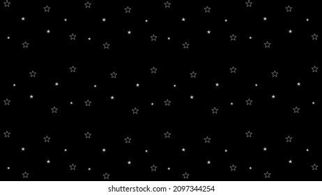 Simple Background Wallpaper Star Black Stock Illustration 2097344254 | Shutterstock