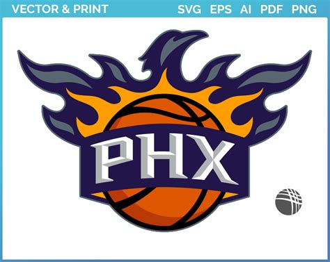 Phoenix Suns - Alternate Logo (2013) - Basketball Sports Vector SVG Logo in 5 formats