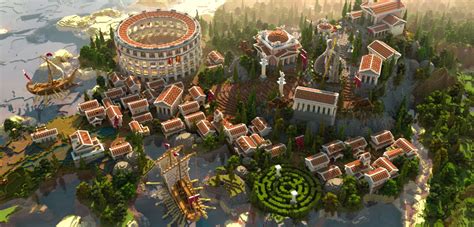 Roman Empire | Spark Squared - Minecraft Buildteam | Minecraft, Minecraft designs, Minecraft city