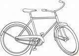 City Bicycle coloring Page  Free Printable Coloring Pages sketch template