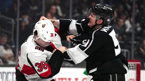 NHL: Fights from the 2019-20 season in photos