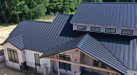 Matte Black Metal Roofing: Pros, Cons, & Project Photos - Sheffield Metals