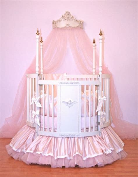 tutu cute! | Round baby cribs, Luxury baby crib, Round cribs