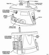 Spindle Sander Parts  MR GIAGIOS sketch template
