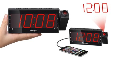 Amazon: Projection Alarm Clock Radio Only $15.74 (Regularly $24.99)