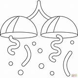 Confetti Emoji coloring Page  Free Printable Coloring Pages sketch template