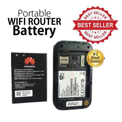 Mobitel Pocket Router Battery 1500MAh E5573, E5573S / / HB434666RBC Router Battery /wifi Router ...