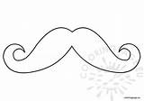 Mustaches  Free Coloring Pages sketch template