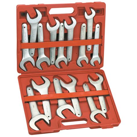 15 Piece SAE Service Wrench Set