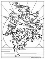 Teenage Mutant Ninja Turtle Coloring Pages sketch template