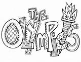 Free Printable Olympic Coloring Pages sketch template