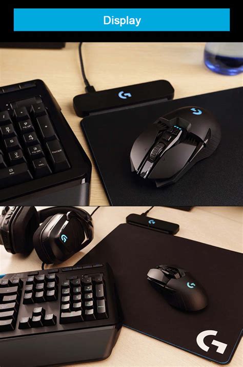 New Logitech G903 Wireless Gaming Mouse RGB Backlight 16000 DPI USB Wireless Dual Modes ...