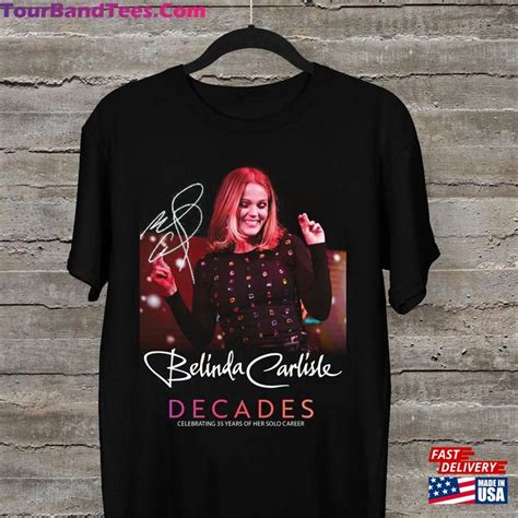 Belinda Carlisle'decades Tour 2023 Shirt Unisex Hoodie - TourBandTees