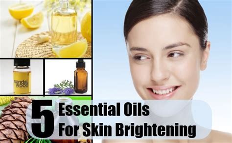 5 huiles essentielles pour l'éclaircissement de la peau