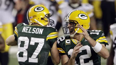 Chemistry between Aaron Rodgers and Jordy Nelson