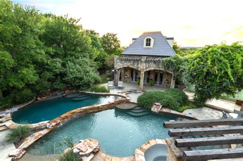 Laps of Luxury: A Fort Worth Estate with Two Heated Saltwater Pools - D ...