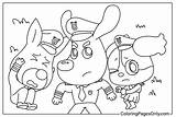 Safety Sheriff Labrador Coloring Page  Free Printable Pages sketch template