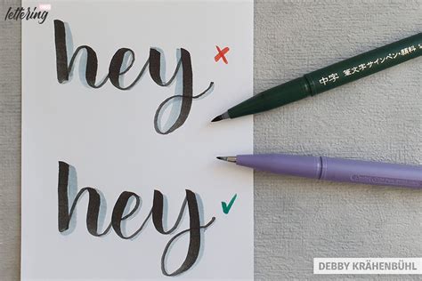 Lettering shadows - How to add them right (step by step tutorial)