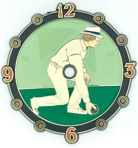 Plastic Clock Dial Male Bowler 115mm - Numbers | Let's Make Time