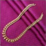 Necklace - Antique Kalinga Krishna Cob Ruby Pearl | Gujjadi Swarna Jewellers