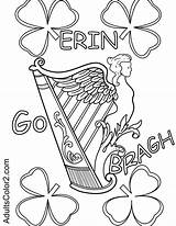 St Patricks Day Coloring Page sketch template