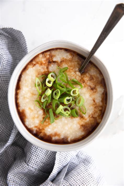 Congee Recipe (Chinese Rice Porridge) - The Forked Spoon