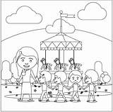 Park Coloring Pages  Free Printable For Kids sketch template