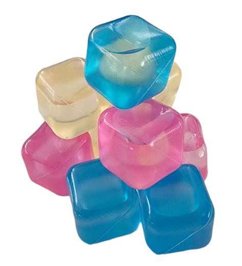 Reusable Ice Cubes Cool Cold Drinks Cooler Party Plastic Freezer Blocks | eBay in 2022 ...