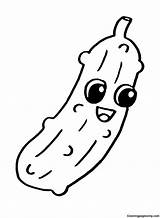 Cucumber Coloring Pages Printable For Free Download sketch template