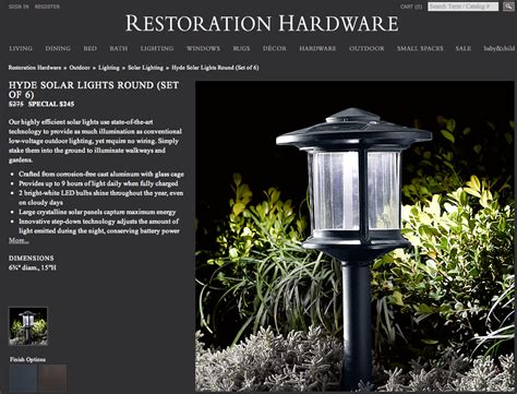 Restoration Hardware Outdoor Lighting : Restoration Hardware Outdoor ...