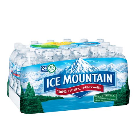 Ice Mountain® Spring Water | 0.5 Liter ECO Bottle 24-Pack| ReadyRefresh