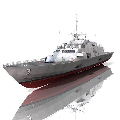 3d model uss fort worth lcs