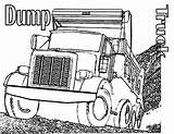 Free Printable Dump Truck Coloring Pages For Kids sketch template
