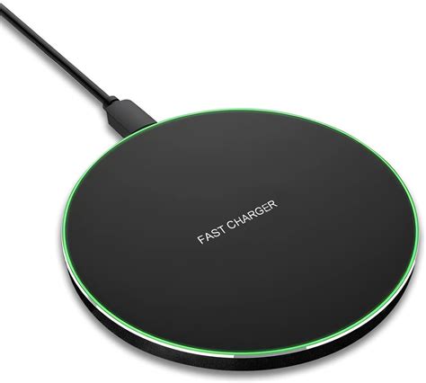 Amazon.com: Fast Wireless Charger, 15W Max Wireless Charging Pad ...