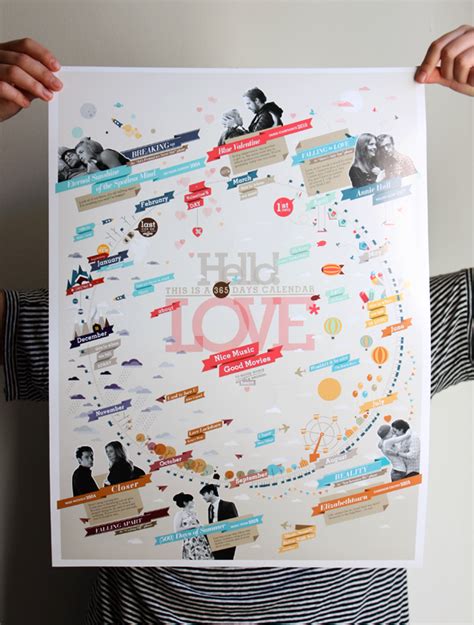 Love Calendar on Behance