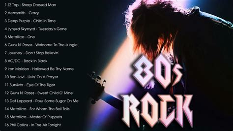 GREATEST 80S ROCK SONGS FULL ALBUM - YouTube