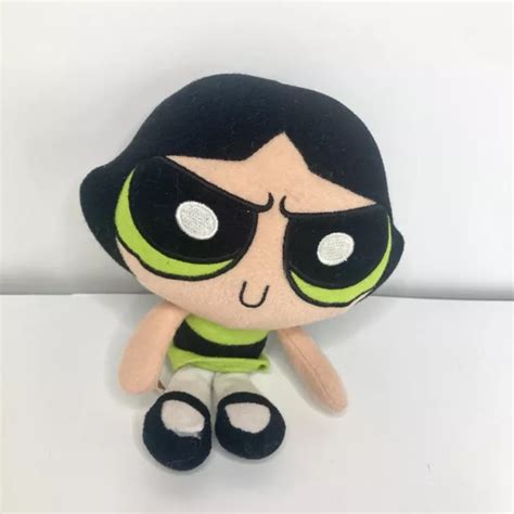 VINTAGE BUTTERCUP POWER Puff Girls Cartoon Network Plush Doll 6" Toy Connection $23.00 - PicClick