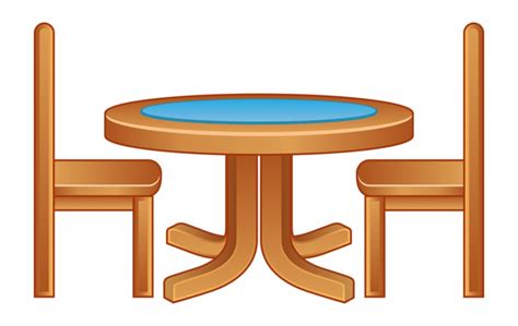 Cartoon Table Png - Clip Art Library