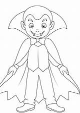 Fun Children Vampire coloring Page  Download Print Or Color Online sketch template