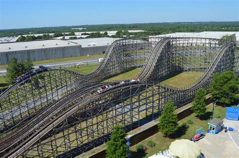 A History of Carowinds' Thunder Road - Coaster101