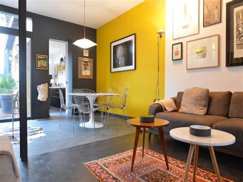 10+ Deco Salon Gris Et Jaune Ce que vous devez savoir | Yellow dining room, Yellow walls living ...