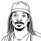 Snoop Dogg Coloring Page 19542 15442 sketch template